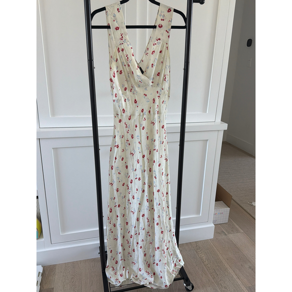 Réalisation Par Dresses & Skirts - Réalisation Par Realisation Par Floral Print Maxi Dress in White